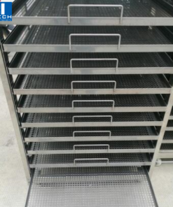 Xe Khay Sấy Thực Phẩm/ Dược Liệu 12 Tầng